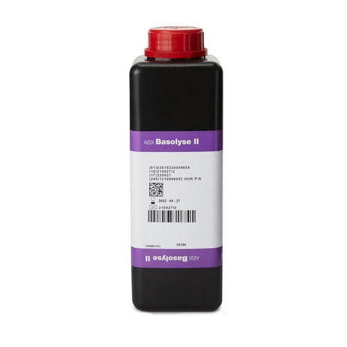 Reagent, Basolyse II Hematology, Erythrocyte Lysing, for ABX Pentra XL 80 and Pentra 60/80 Analyzers, 1 Liter, 1/bx (DROP SHIP ONLY) (US Only) (Not Available For Sale into Canada) (Must be Refridgerated)