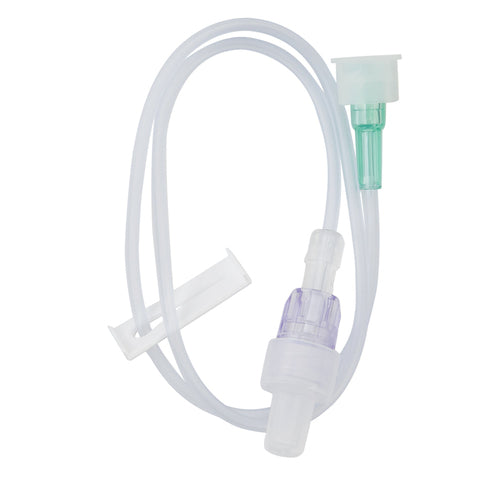 Extension Set, Small Bore, No Needleless Connector, 0.5 ml PV, 17" Length, Sterile, Not Made with DEHP, 100/cs (Rx) (Continental US+HI Only)