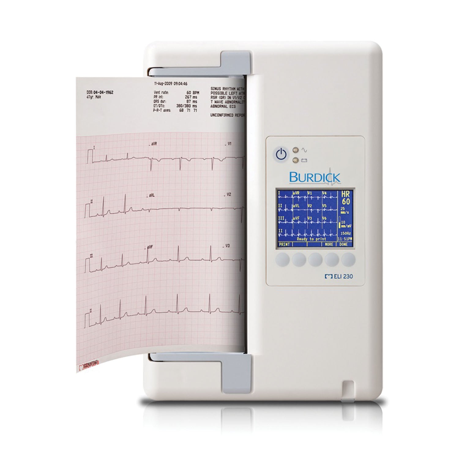 ELI 230 ECG with AM12 USB, 20 Patient Storage (US Only)