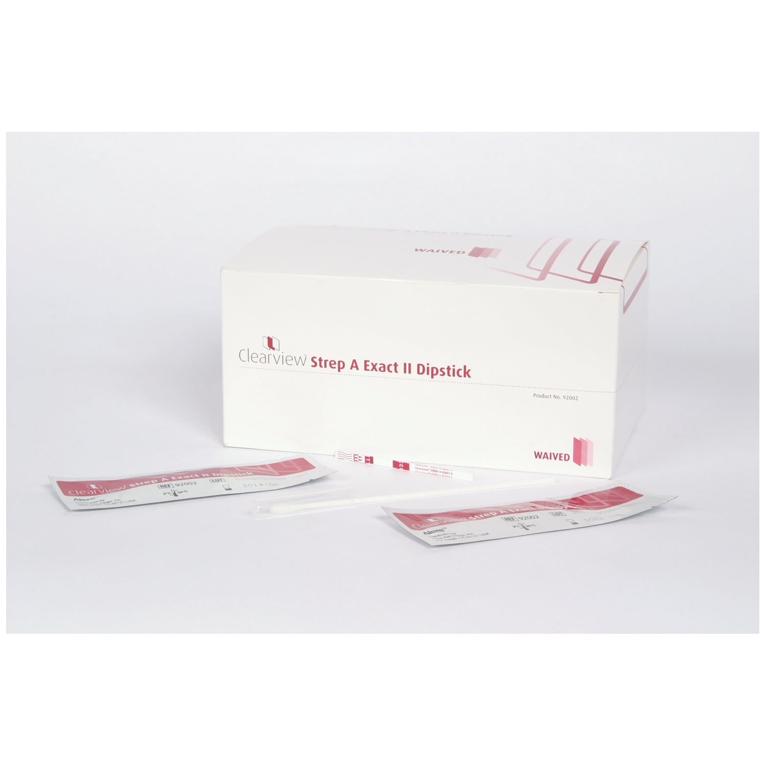 Strep A Dipstick Test Kit, Results in 1 Minute, 30 test/kit
