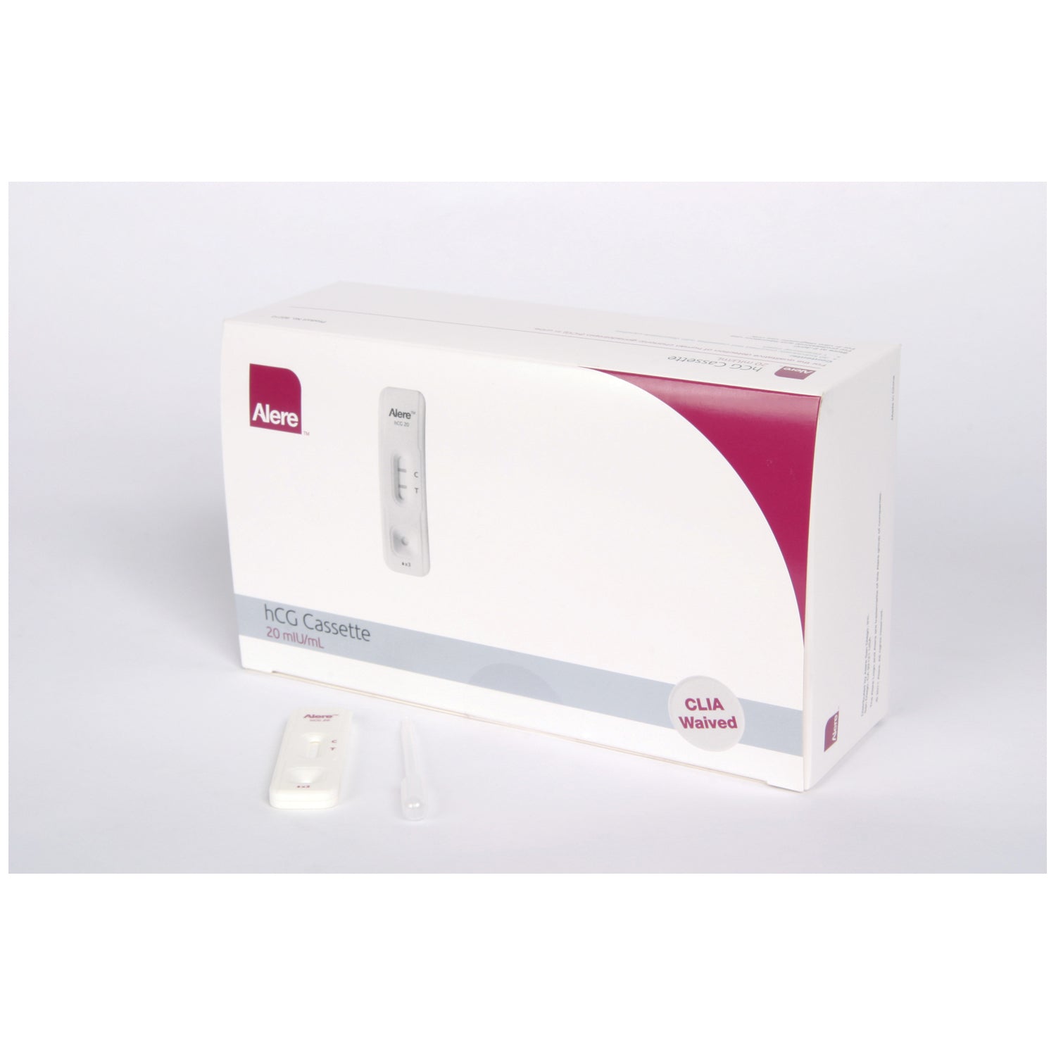 hCG Urine II Test Kit, Results in 3 Minutes, 30 test/kit (Cat.# 92210/HCGURINE) (Continental US+HI Only)
