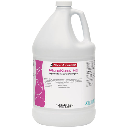 High-Suds Neutral Liquid Detergent, Gallon, For Manual & Automatic Wash, 4/cs
