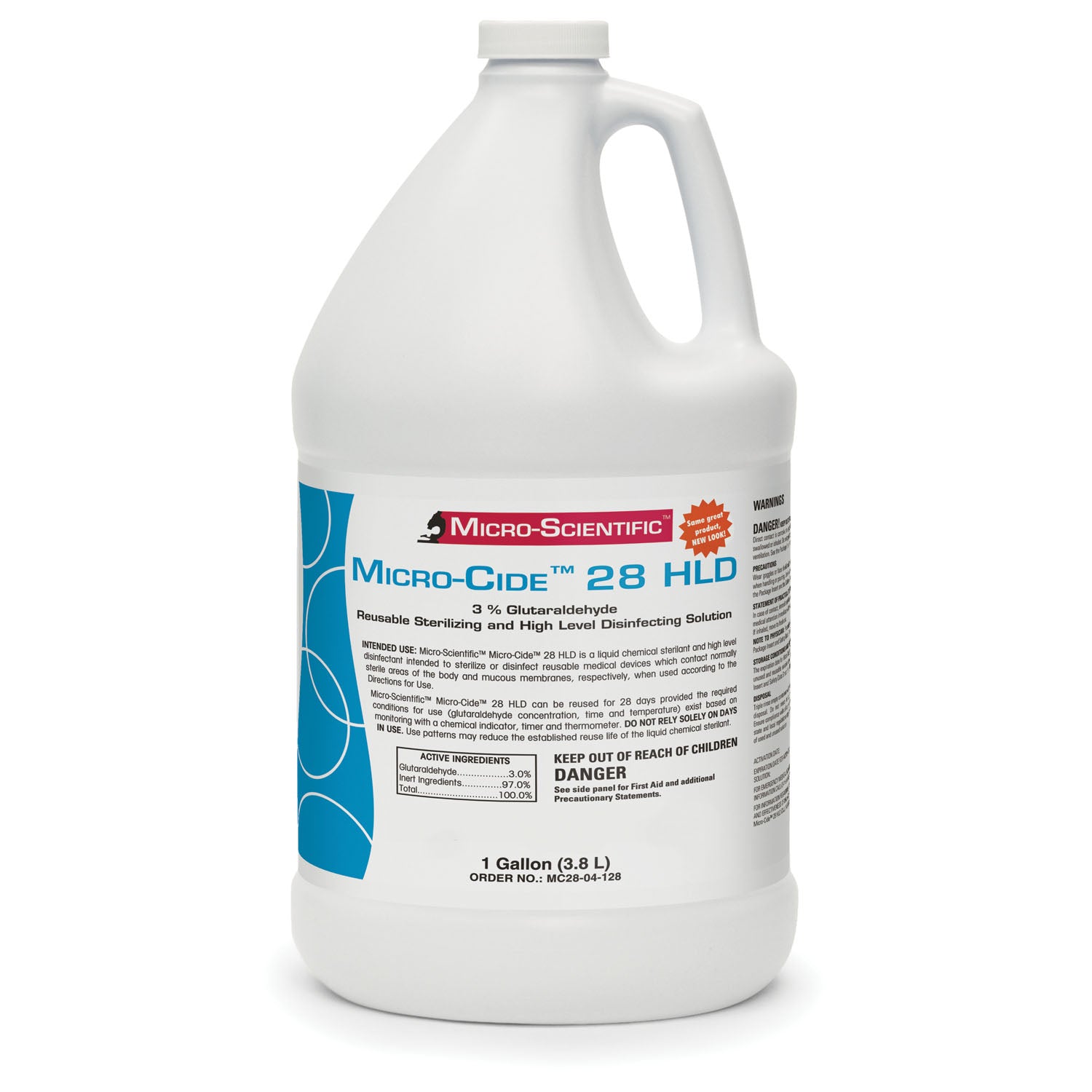 Micro-Cide Disinfectant, 1 Gallon, 4/cs