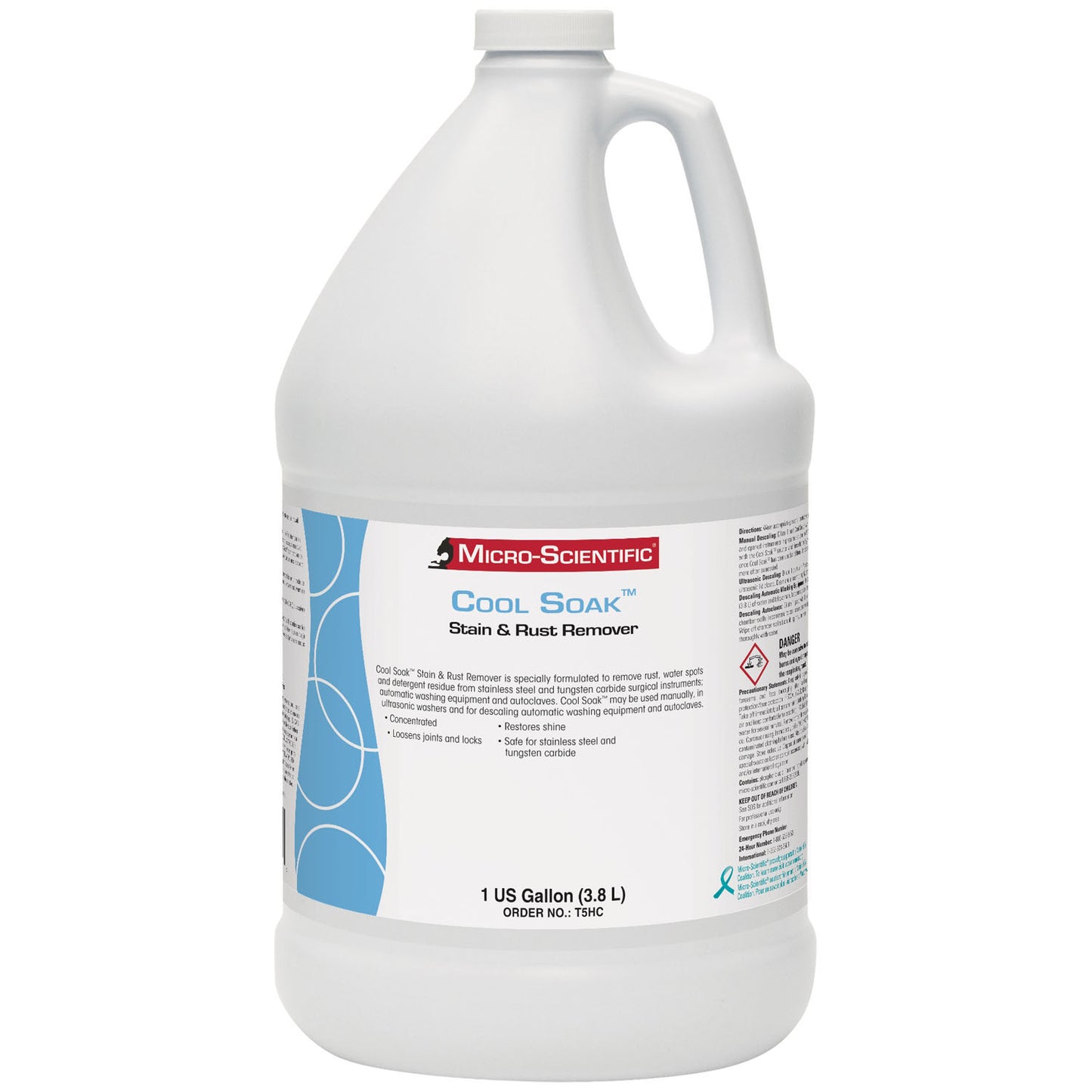 Cool Soak Stain & Rust Remover, Gallon, 4/cs (36 cs/plt) (Item is considered HAZMAT and cannot ship via Air or to AK, GU, HI, MP, PR, VI)