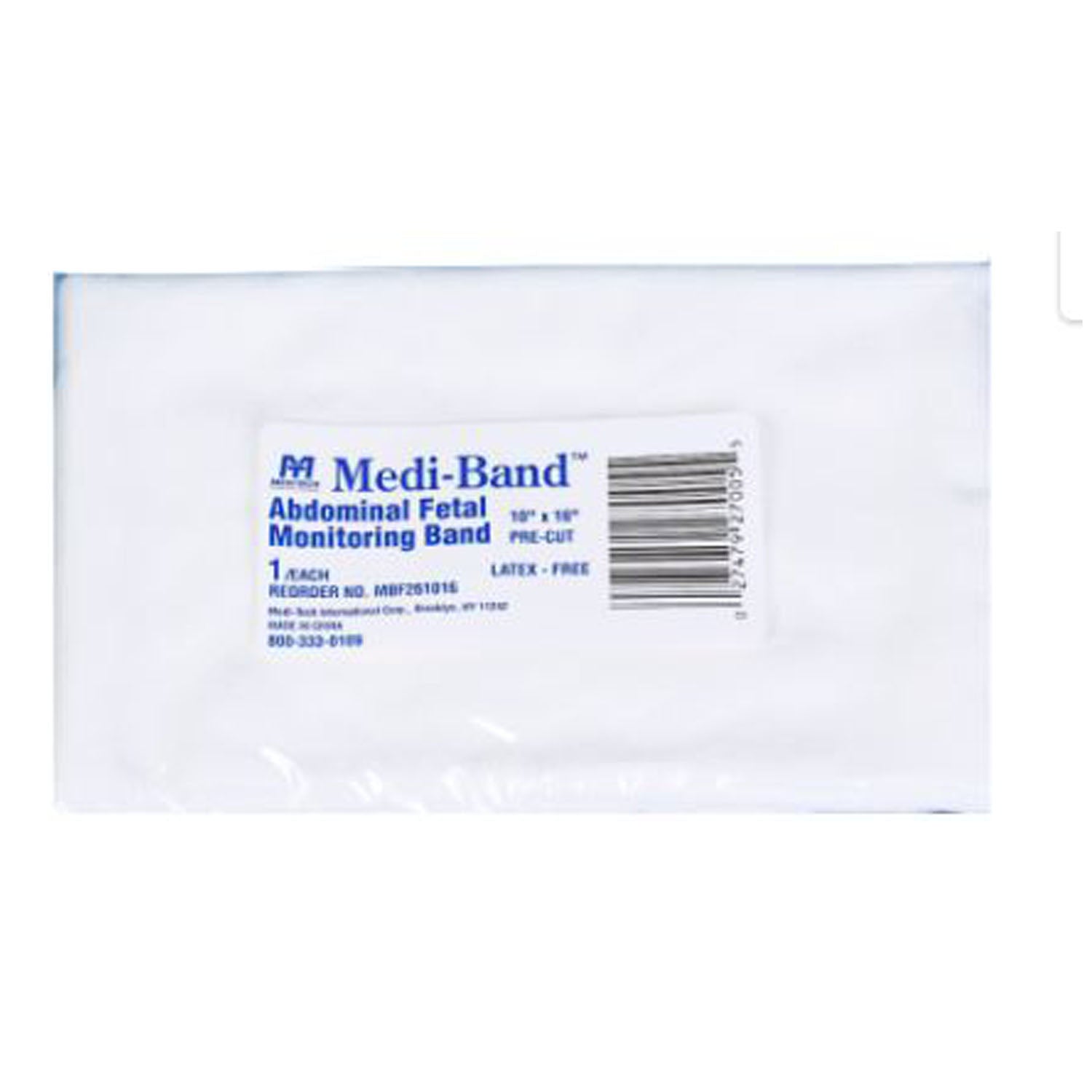 Medi-Band Seamless Tubular Band, White, 16" Pre-Cut Length, 10" Pre-Cut Width, 50/cs