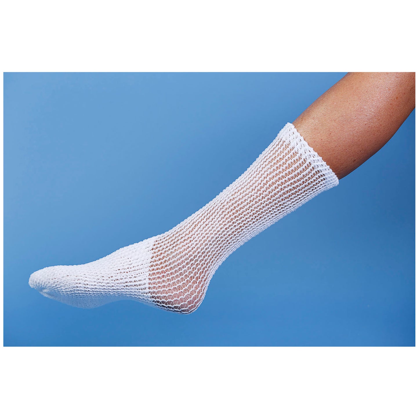 MT Spandage Tubular Retainer Net, Latex-Free, 25yds Stretched, Small Chest, Back, Perineum, Axilla, Size 8, 1/bx
