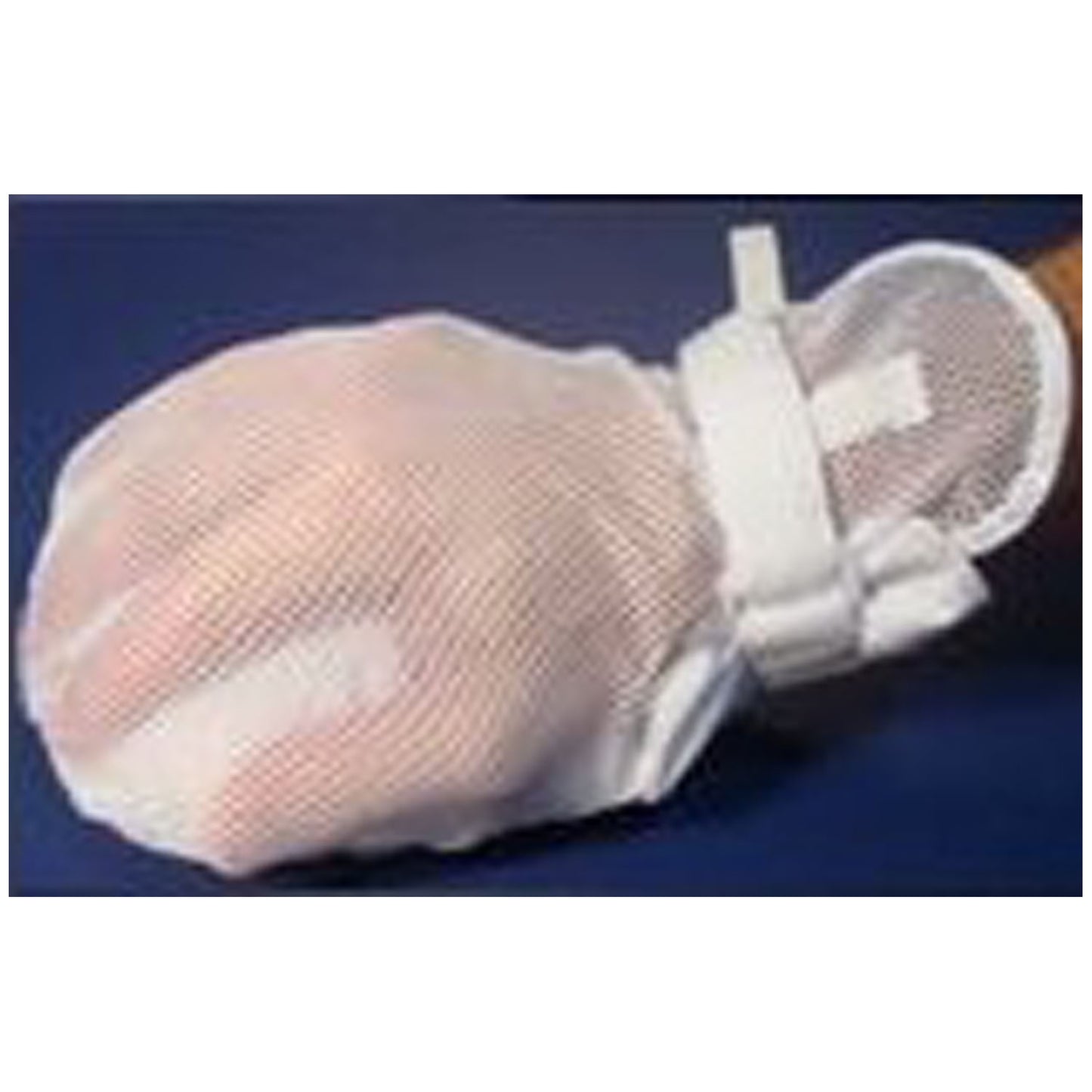 Adult Mitts, Essential Secure, Mesh Back, No Finger Separators (Includes 48-1/2" Straps), Latex-Free, One Size