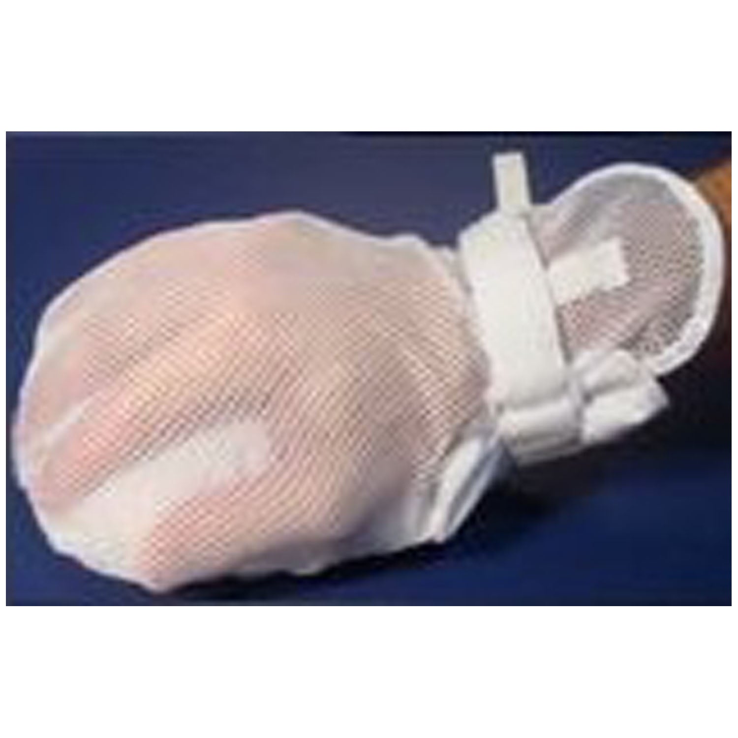 Adult Mitts, Essential Secure, Mesh Back, No Finger Separators (Includes 48-1/2" Straps), Latex-Free, One Size