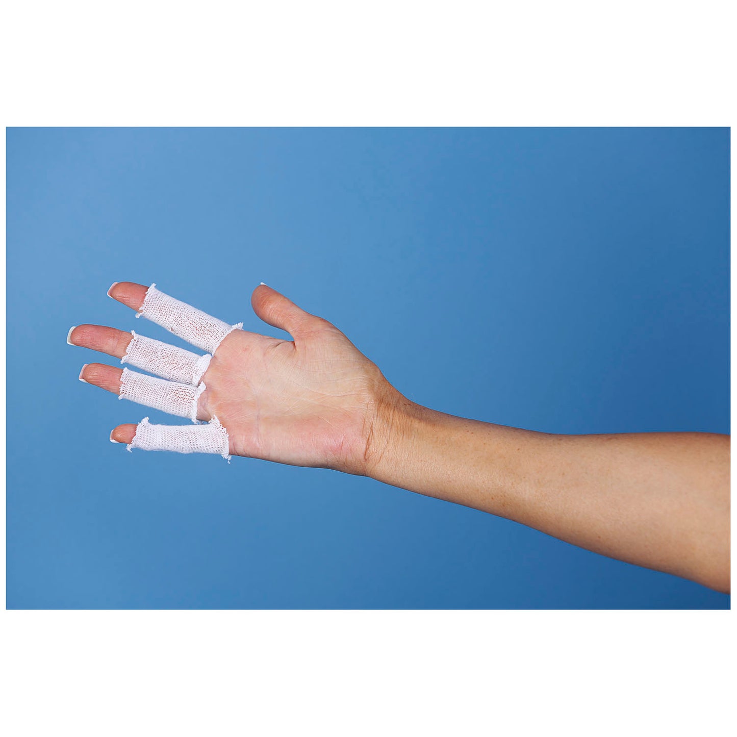 Cotton Tube Gauze, 50yds, Average Fingers, Toes, Size 1.5, Flat Width 7/8"