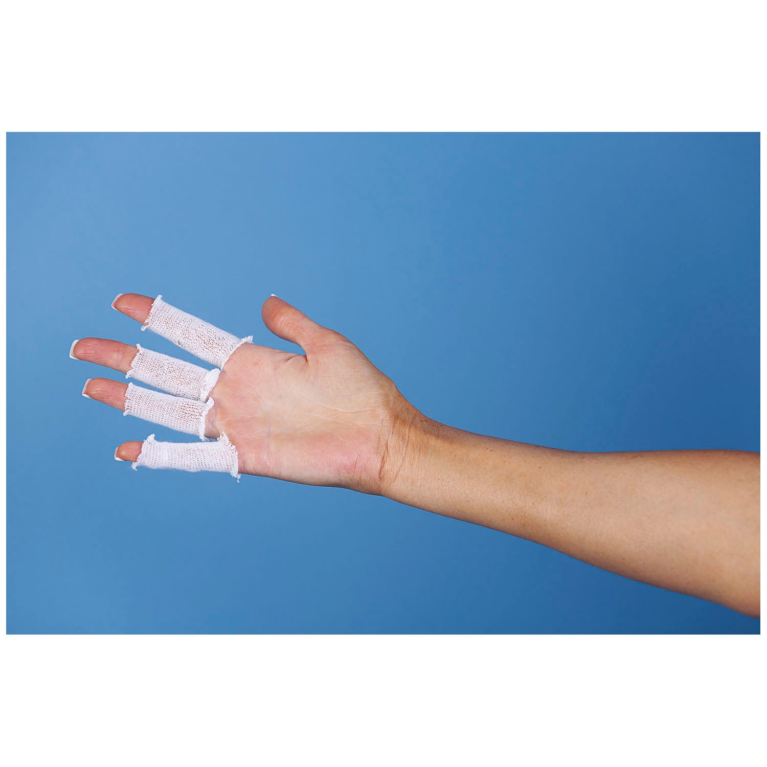Cotton Tube Gauze, 50yds, Average Fingers, Toes, Size 1.5, Flat Width 7/8"