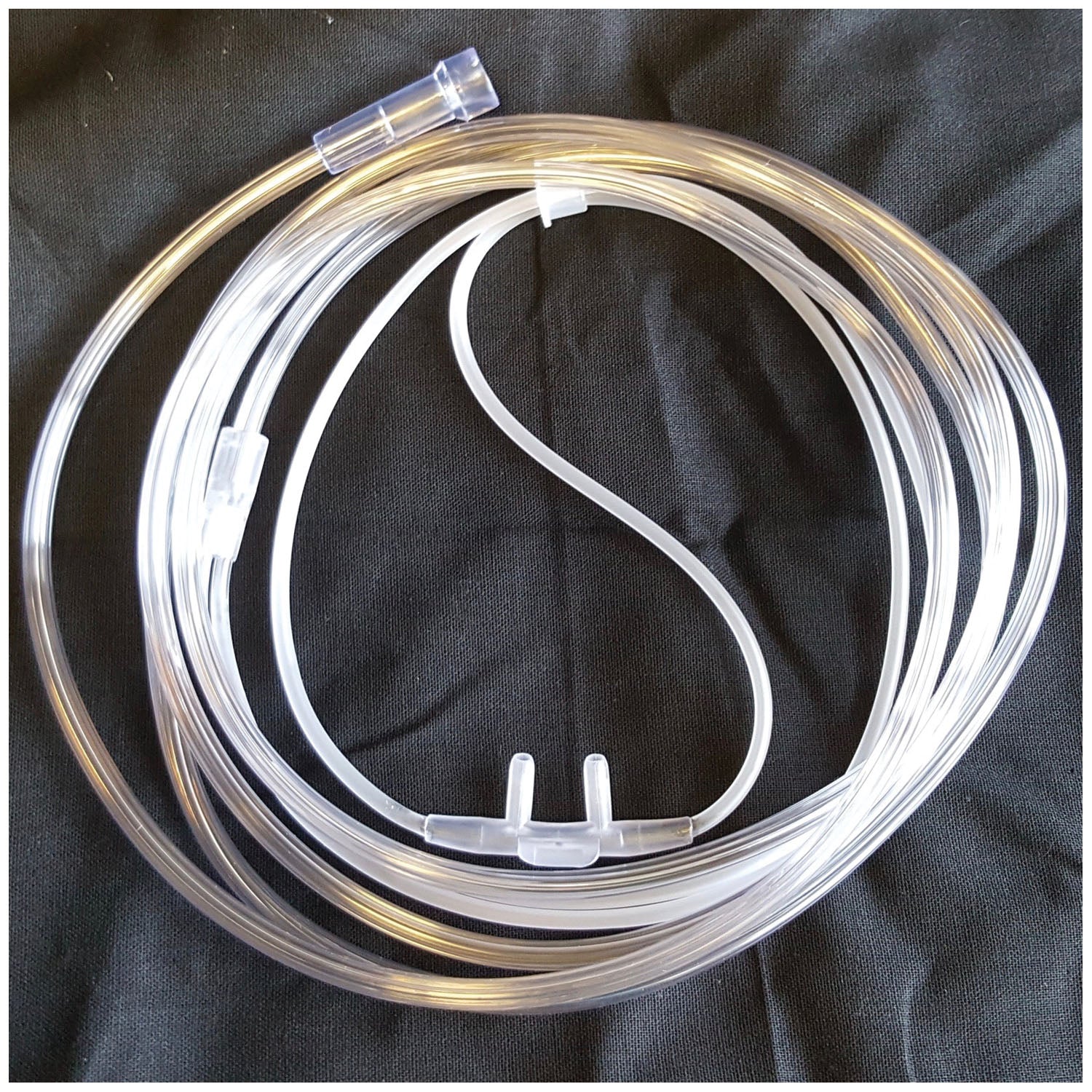 Nasal Oxygen Cannula, Adult, Non-Flared, Curved Tip, 7' Star Tubing, 50/cs (72 cs/plt) (Rx) (US Only, Excluding IN and ND)
