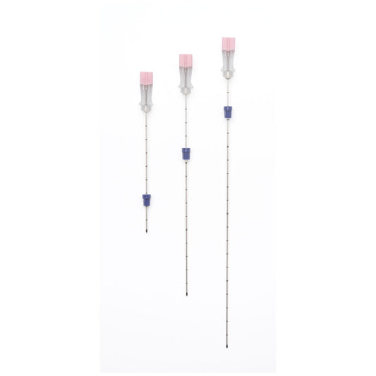 Chiba Point Needle, 18G x 8", Pink, Sterile, 25/bx (US Only)