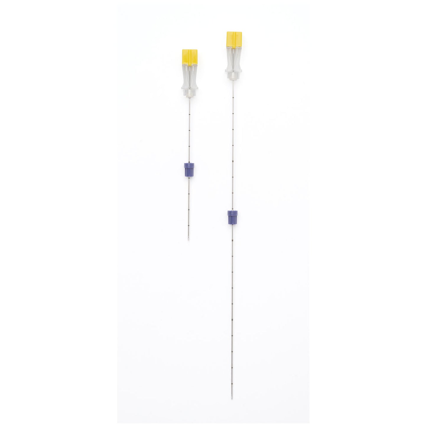 Chiba Point, Metric Marks, Echogenic with Depth Stopper, 20G x 6", Yellow, Sterile, 25/bx  (Not Available for sale into Canada) (US Only)