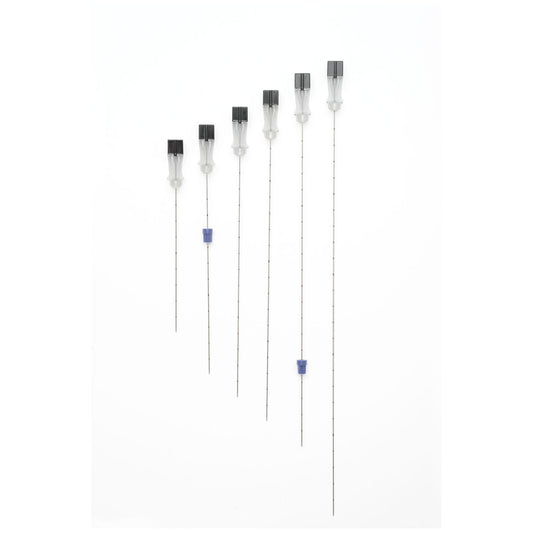 Chiba Point Needle, 22G x 3.5", Black, Sterile, 25/bx (US Only)