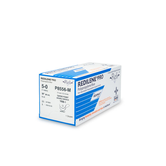 Suture, 5-0, Redilene, Blue, Monofilament, 36", YRB-1, 12/bx (US Only)