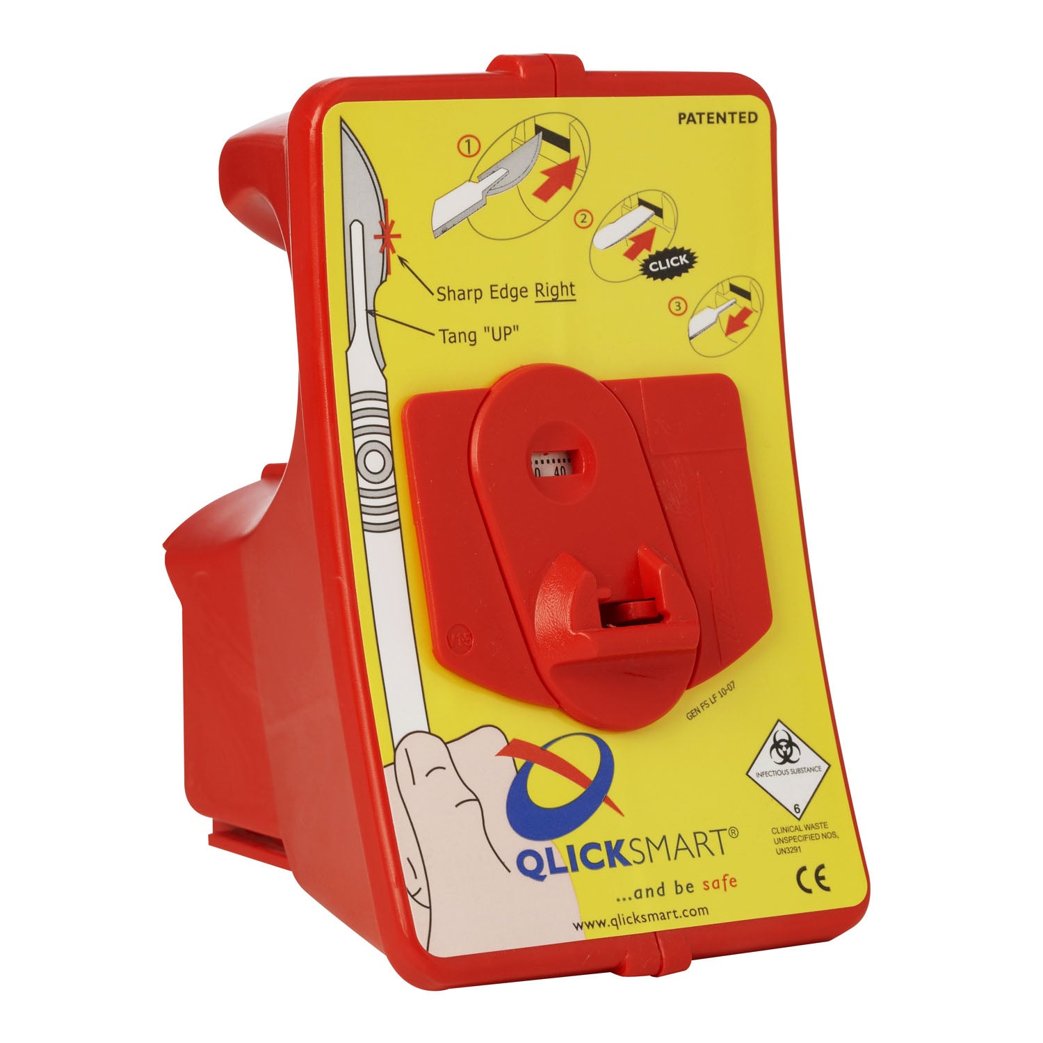 QLICKSMART Blade Removal System Flask, Non-Sterile, UDI (US Only)