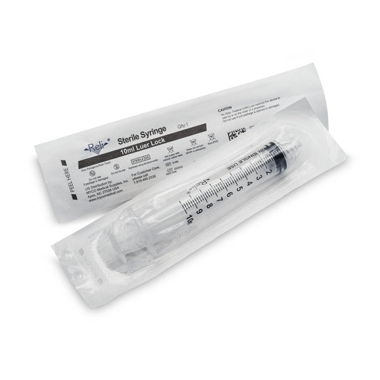 Syringe Only, 10mL, Luer Lock, 100/bx (US Only)