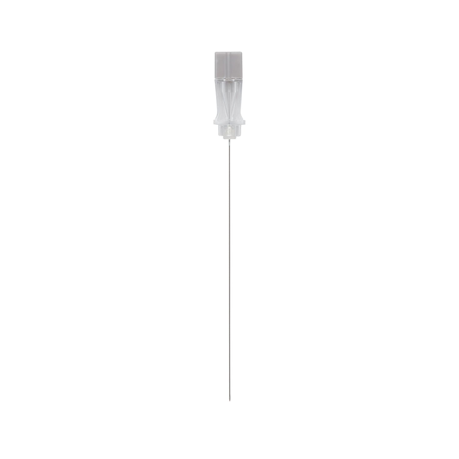 RELI Quincke Point Spiral Needle, 27G x 3.5", Grey, Sterile, 25/bx (US Only)