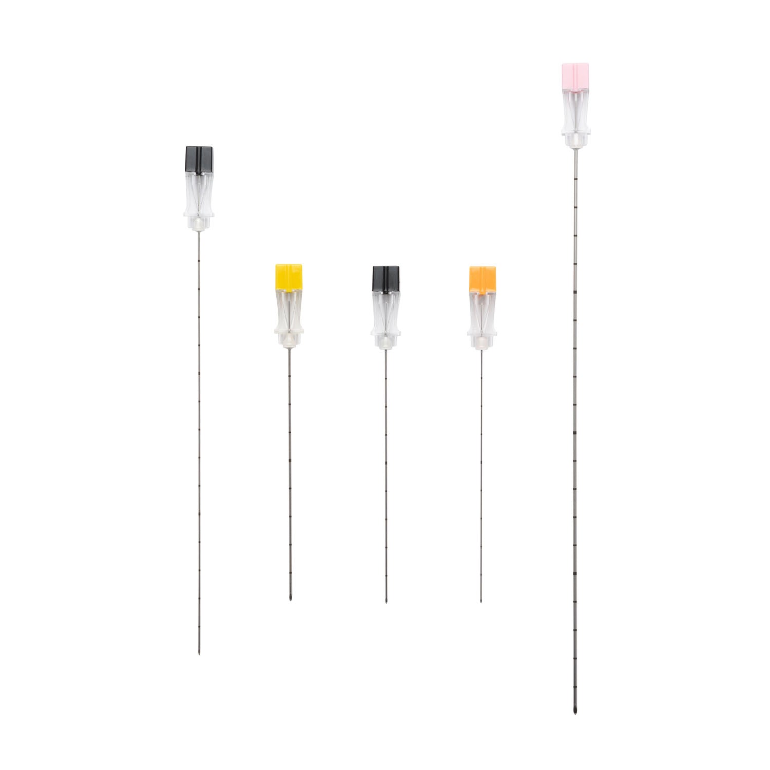 Quincke Needle, Metric Mark, Echogenic Stylet Tip, 22G x 3_", Black, Sterile, 25/bx, 4 bx/cs (US Only)