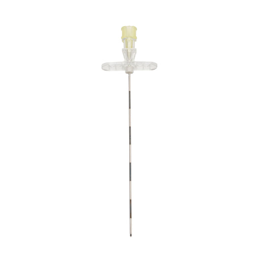 Fixed Wing Needle, 20G x 3_", Yellow, 25/bx, 4 bx/cs (Not Available for sale into Canada) (US Only)