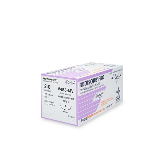 Suture, 2-0, Redisorb, Violet, Braided, 30", YFS-1, 12/bx (US Only)