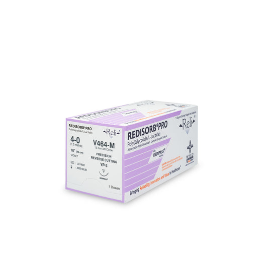 Suture, 4-0, Redisorb, Violet, Braided, 18", YP-3, 12/bx (US Only)