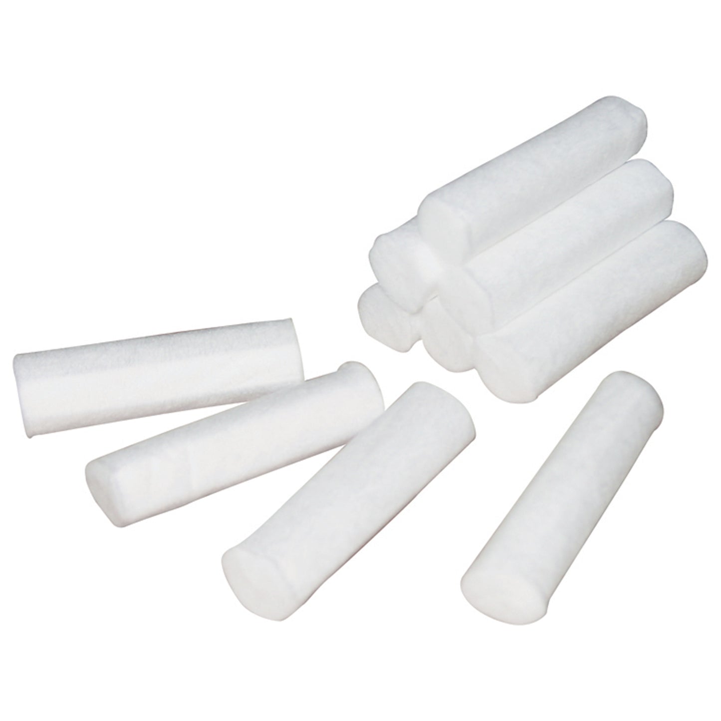 Cotton Rolls, #2, Medium, 1.5" x .375", 2000/bx