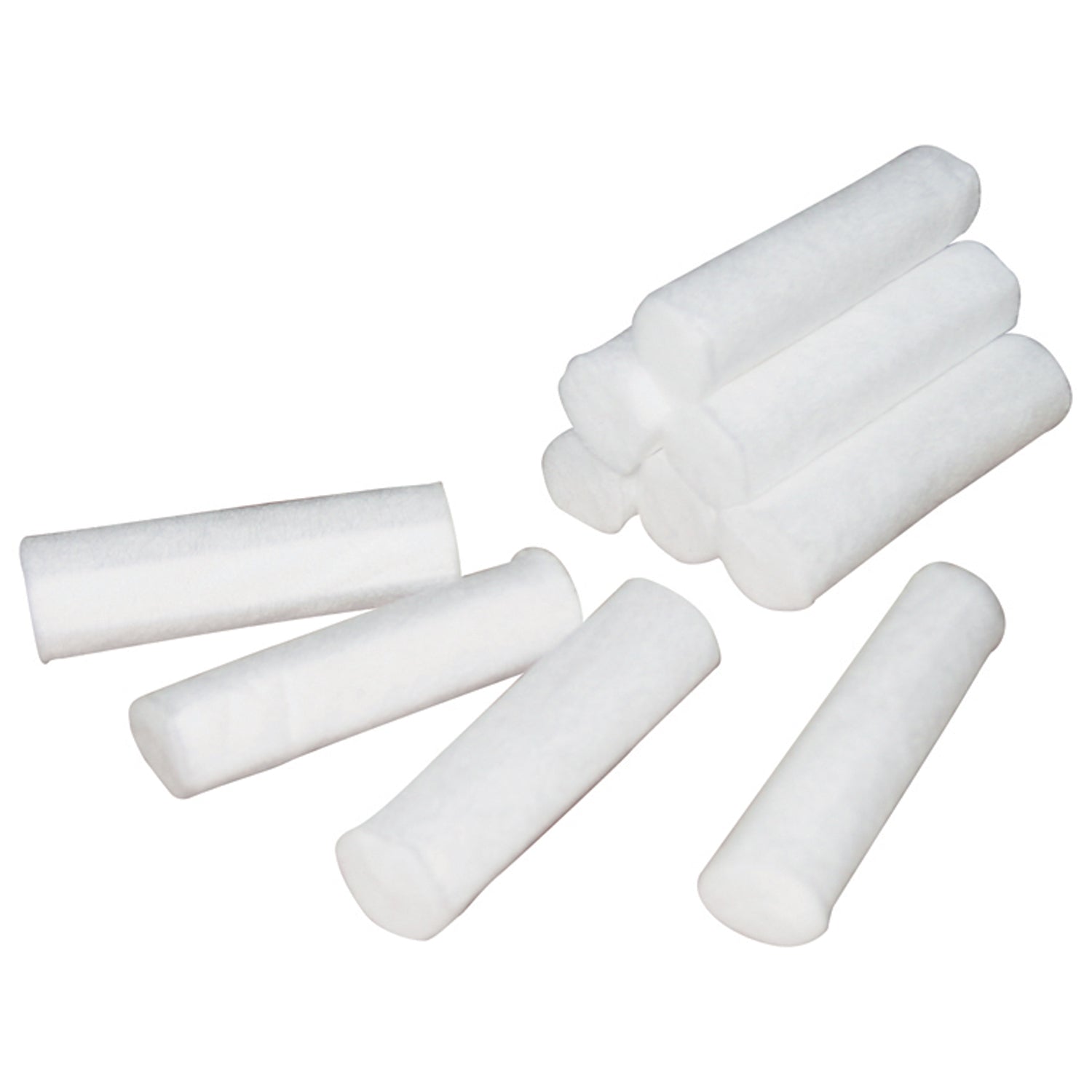 Cotton Rolls, #2, Medium, 1.5" x .375", 2000/bx