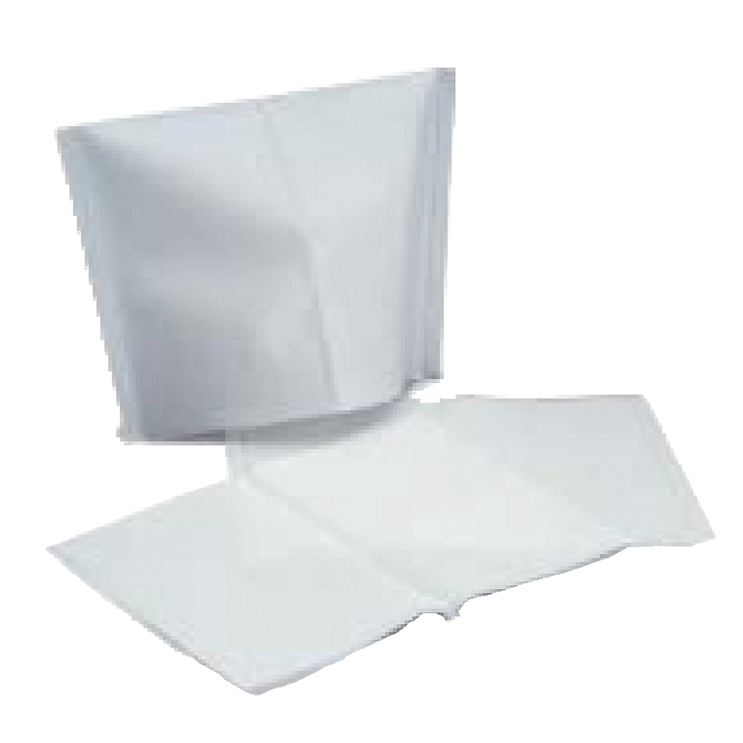 Headrest Covers, 10" x 13", Tissue/Poly, White, 500/cs