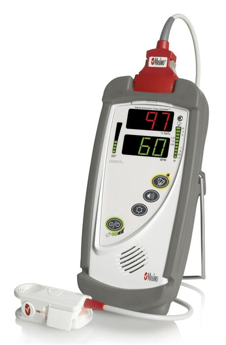 Pulse Oximeter, Handheld, Rad-5V, Adult with Sensor, 3ft Cable, 1 ea/bx (Rx) (Continental US & Puerto Rico Only)