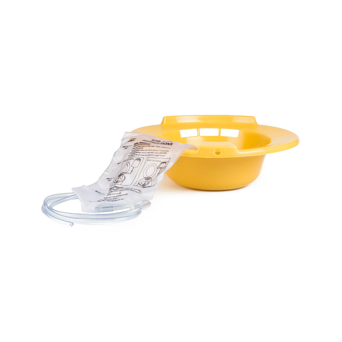 Sitz Bath Set, Gold, 10/cs