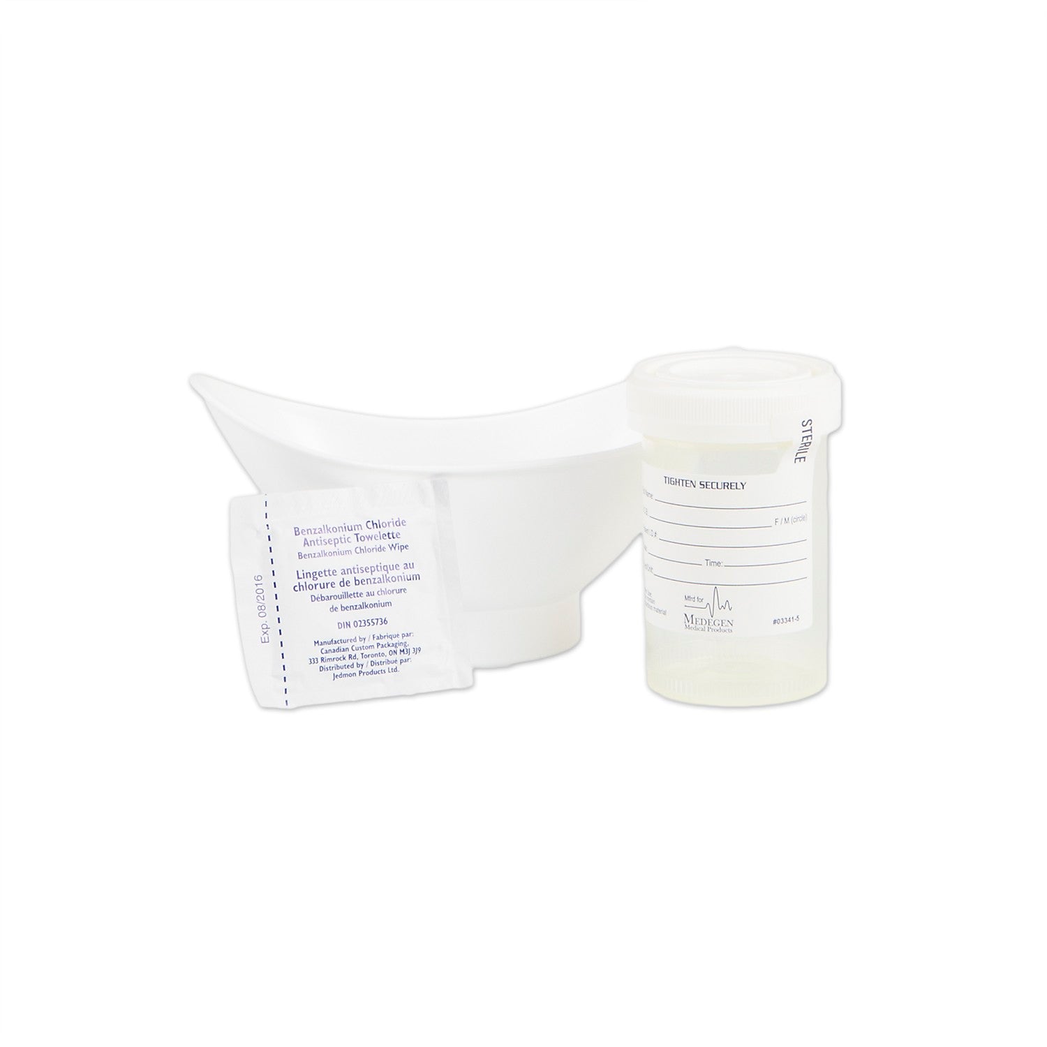 UriAid Urine Collection Kit, Sterile, 50/cs