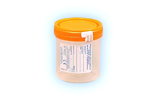 Wide Mouth Container, 90mL Sterile, 400/cs