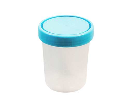 Specimen Container Base, 4.5 oz, Clear, 500/cs