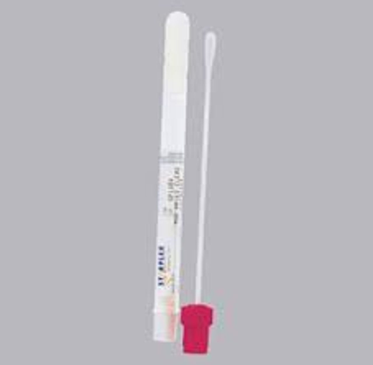 Modified Amies Clear Media Gel, Starswab Double Rayon Swab in Round Bottom Tube& Cap, White, 50/bg, 10 bg/cs