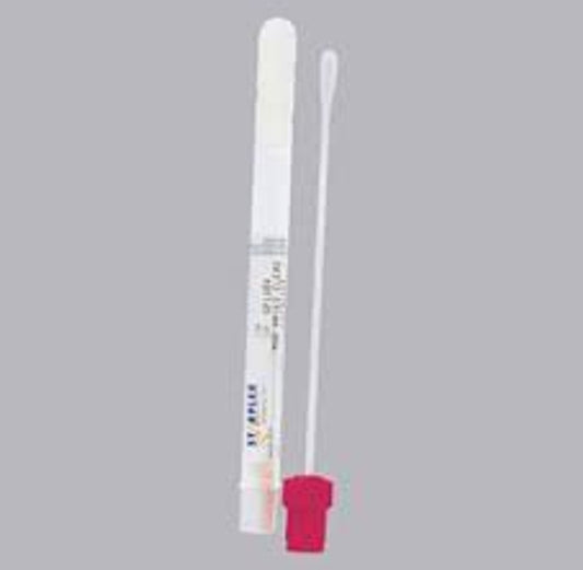 Modified Amies Clear Media Gel, Starswab Double Rayon Swab in Round Bottom Tube& Cap, White, 50/bg, 10 bg/cs