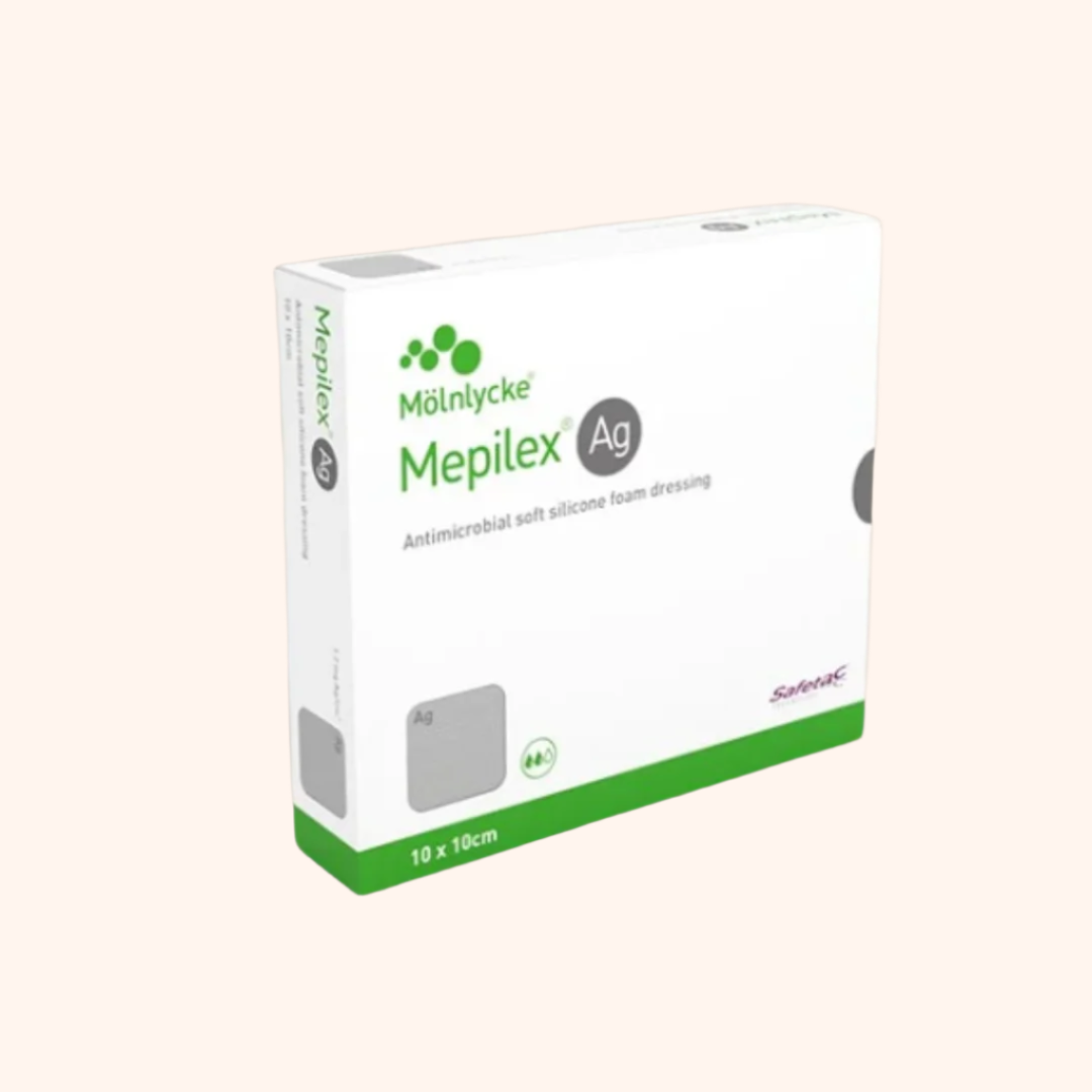 Dressing, Safetac Soft Silicone Wound Contact Layer, Waterproof, 4" x 5", 5/bx, 14 bx/cs (US Only)