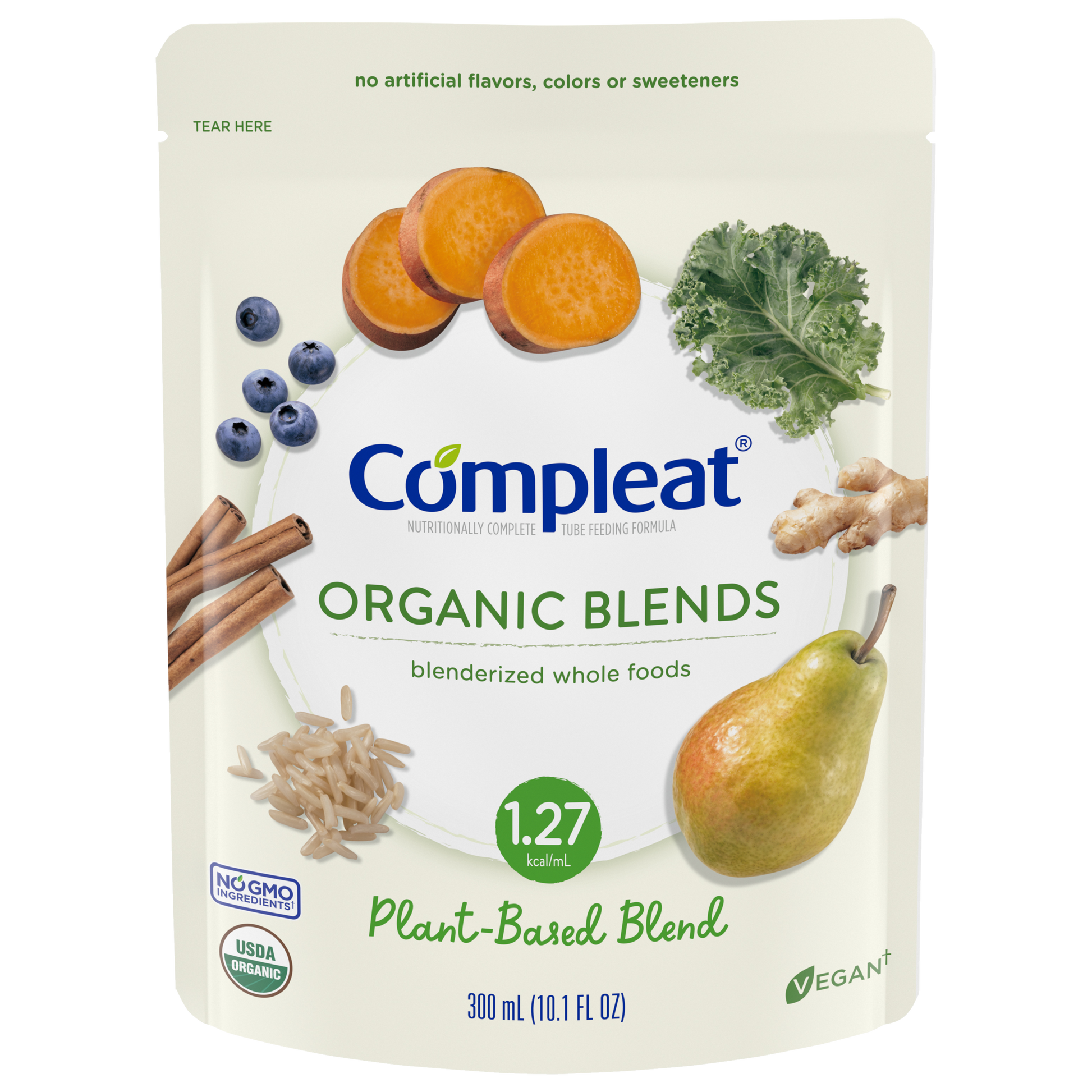 Organic Blends, Plant Based, 10.1 oz pouch, 24/cs (12352104) (60 cs/plt) (Minimum Expiry Lead is 90 days; Non-Returnable) (Continental US Only) (Nestle products cannot be sold online without Nestle's prior written permission) (Products cannot be sold on Amazon.com or any other 3rd party site)