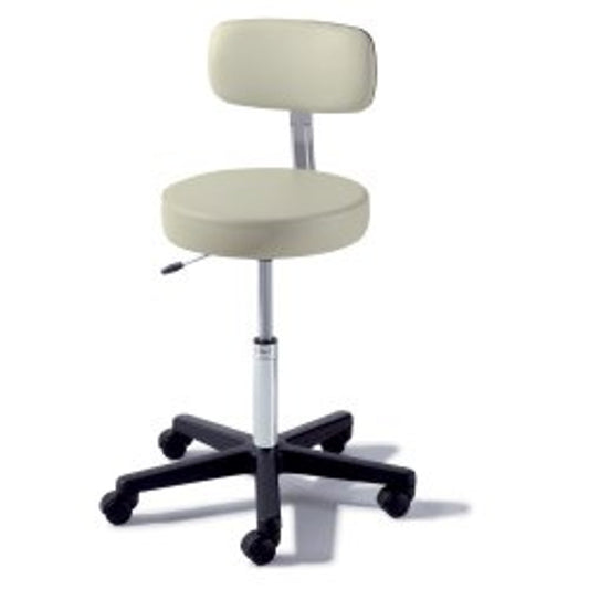 272 Basic Stool, Pneumatically Adjustable, Citrus (US Only) (DROP SHIP ONLY) (Delivery Info Sheet Required)