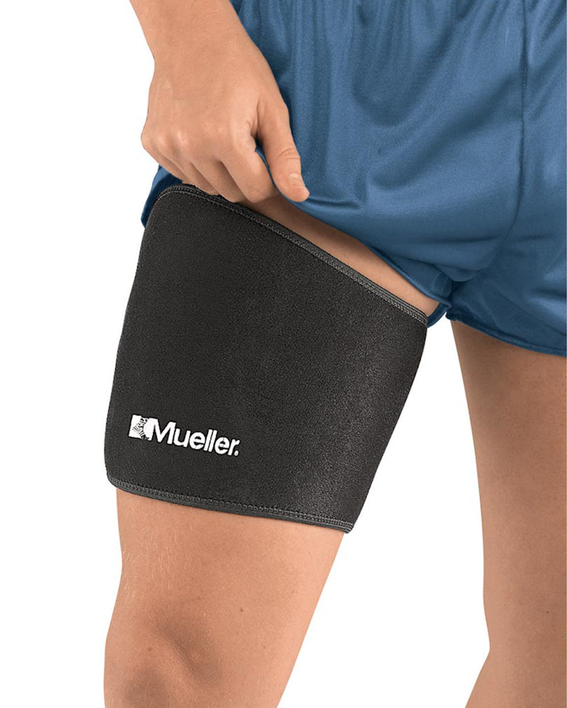 Thigh Support, Neoprene Blend, Black, One Size
