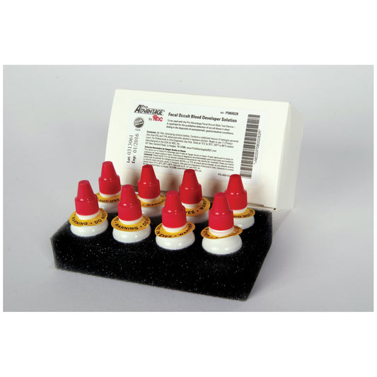 Guaiac Fecal Occult Blood Test Developer Solution, 8 x 10mL Developers, 8/bx (Not Available For Sale into Canada)