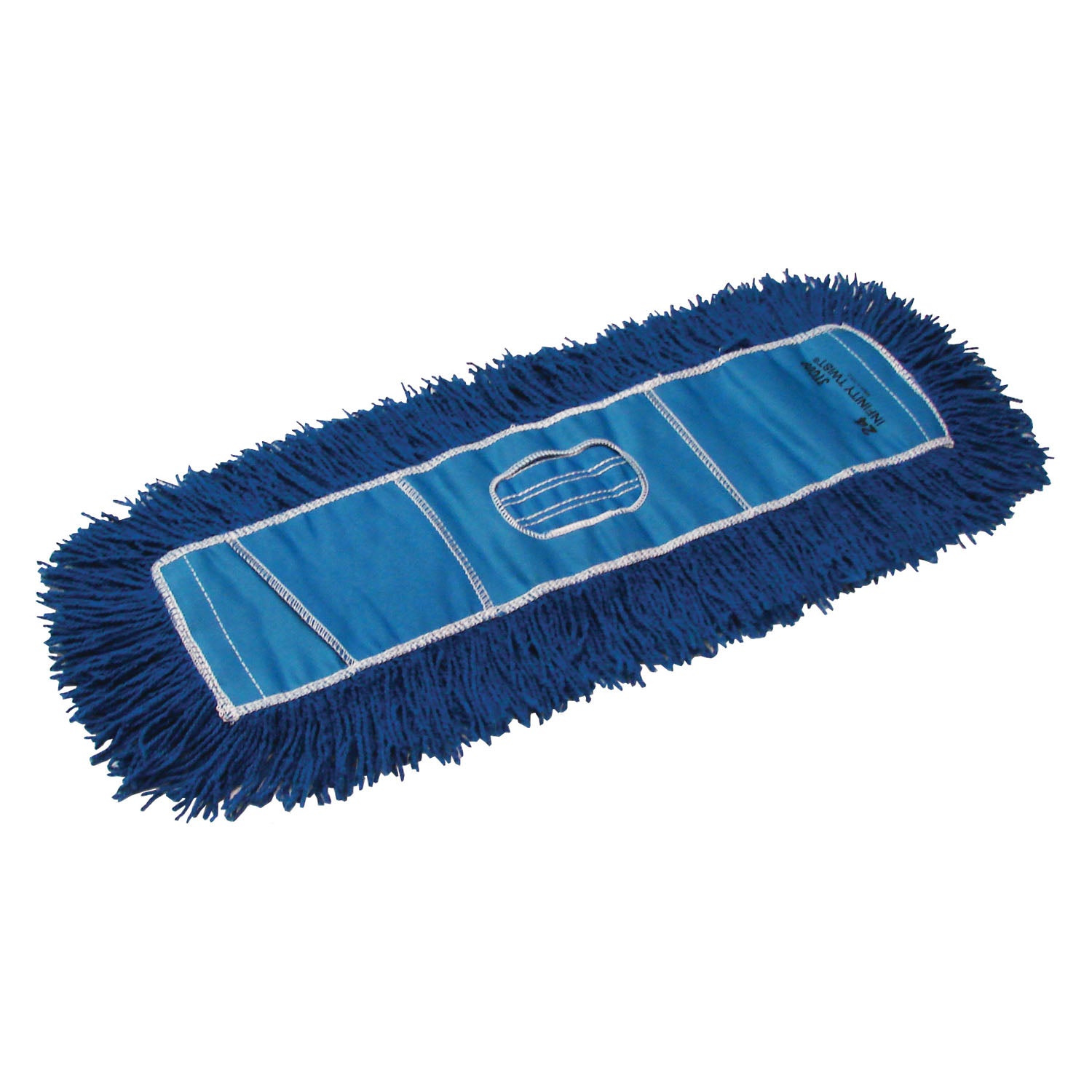 Twist Dust Mop, Blue, 5" x 24" (DROP SHIP ONLY from Golden Star, Inc. - $100 minimum order for prepaid freight outside the Continental U.S., $100 dollar minimum order inside the Continental U.S.)