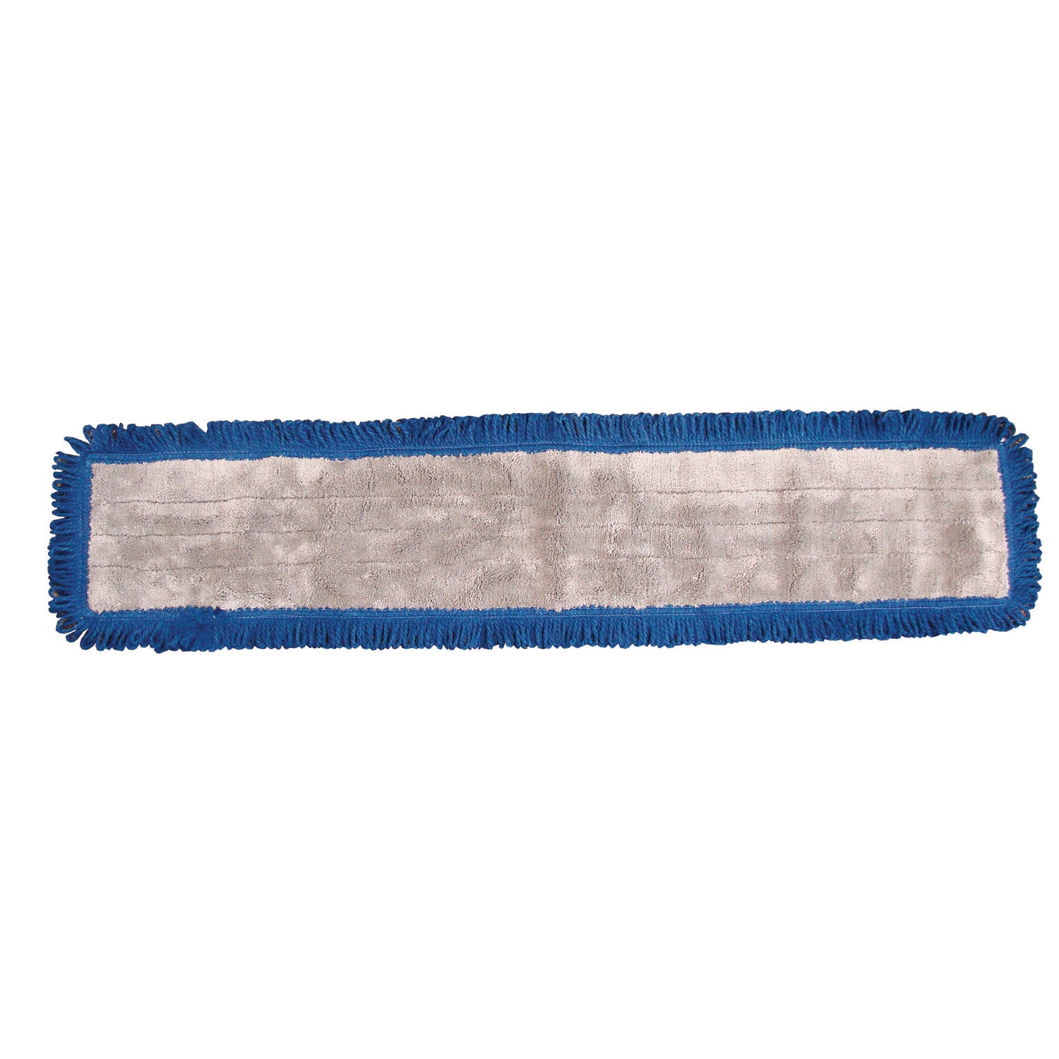 Dust Mop Pad, Velcro, Gray Microfiber, 5" x 24", (DROP SHIP ONLY from Golden Star, Inc. - $100 minimum order for prepaid freight outside the Continental U.S., $100 dollar minimum order inside the Continental U.S.)