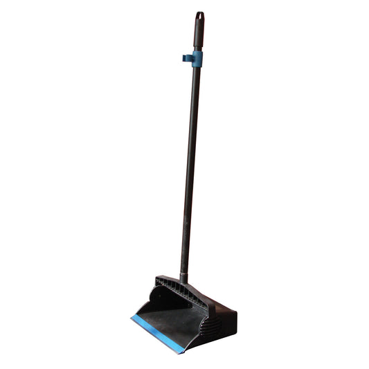 Lobby Dust Pan, 11.5", 30" Handle, (DROP SHIP ONLY from Golden Star, Inc. - $100 minimum order for prepaid freight outside the Continental U.S., $100 dollar minimum order inside the Continental U.S.)