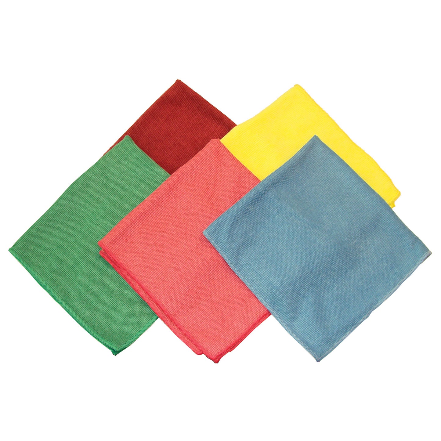 Microfiber Cloth, Waffle Weave, Blue, 16" x 16"  (DROP SHIP ONLY from Golden Star, Inc. - $100 minimum order for prepaid freight outside the continental U.S., $100 dollar minimum order inside the continental U.S.)