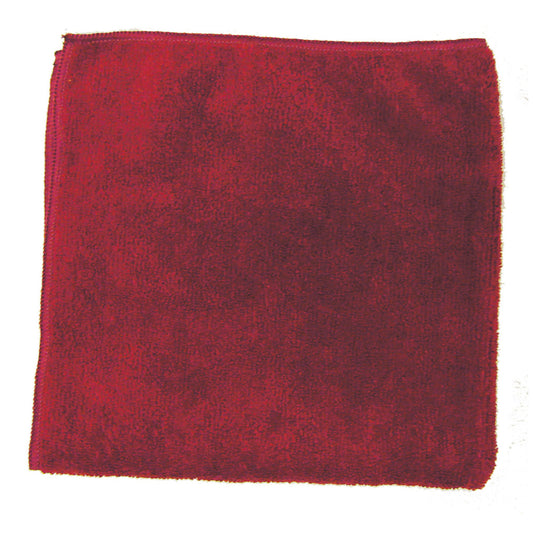 Microfiber Towel, Burgundy, 300 GSM, 16" x 16",  (DROP SHIP ONLY from Golden Star, Inc. - $100 minimum order for prepaid freight outside the continental U.S., $100 dollar minimum order inside the continental U.S.)