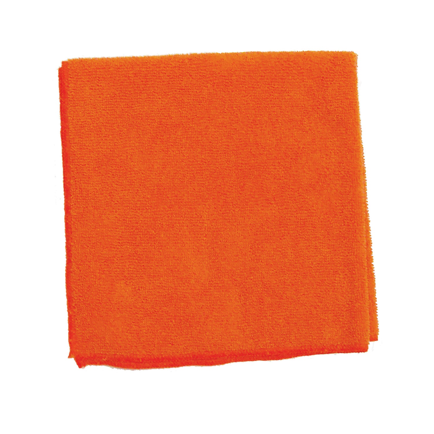 Microfiber Towel, Orange, 300 GSM, 16" x 16",  (DROP SHIP ONLY from Golden Star, Inc. - $100 minimum order for prepaid freight outside the continental U.S., $100 dollar minimum order inside the continental U.S.)