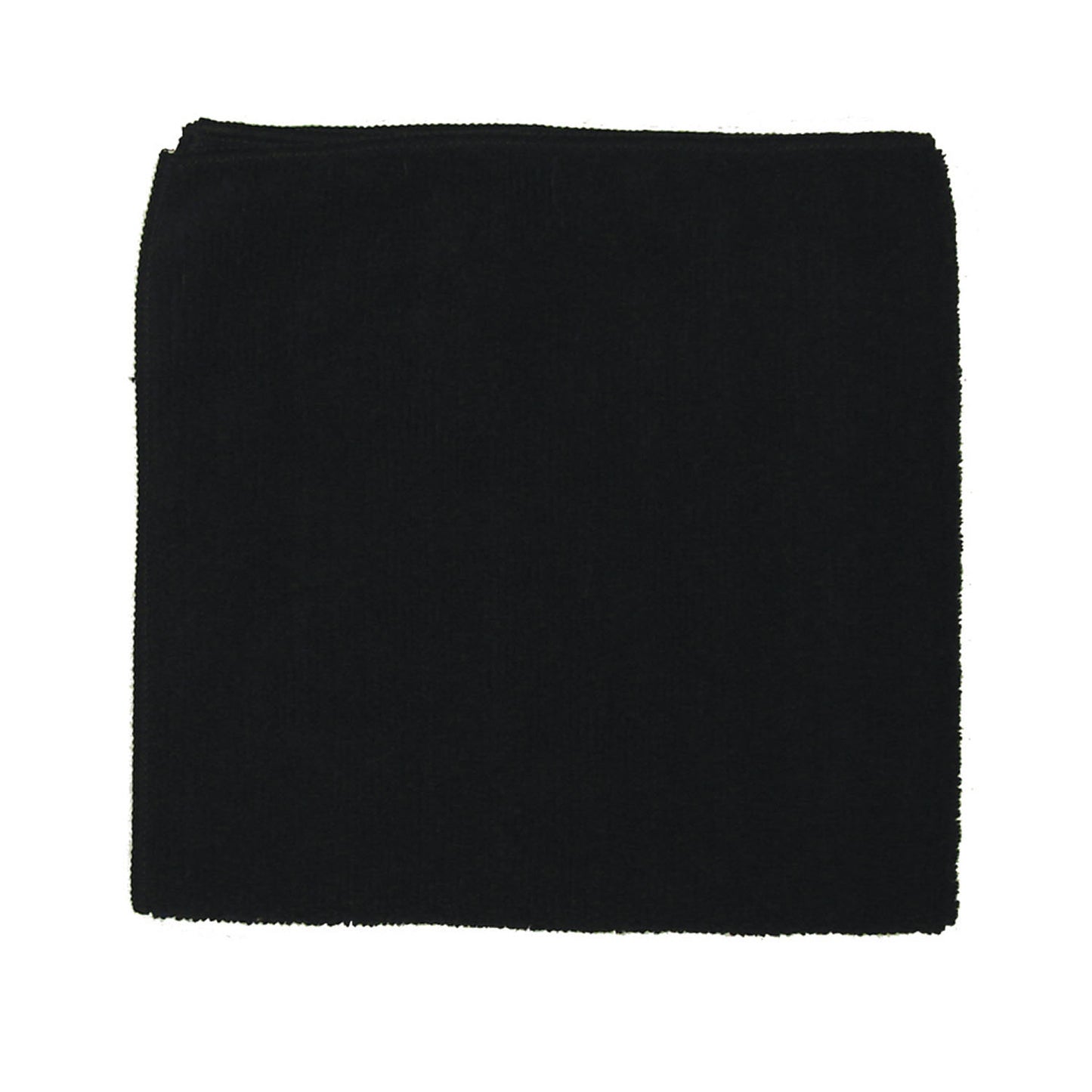 Microfiber Towel, Black, 300 GSM, 16" x 16",  (DROP SHIP ONLY from Golden Star, Inc. - $100 minimum order for prepaid freight outside the continental U.S., $100 dollar minimum order inside the continental U.S.)