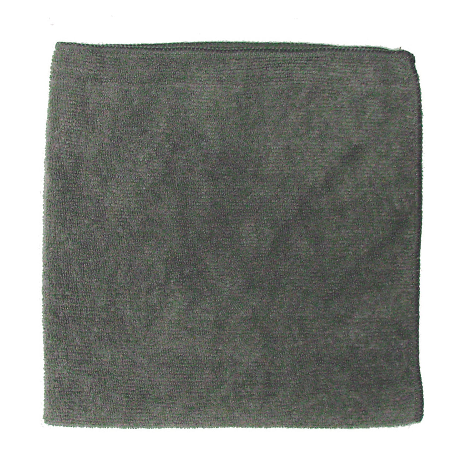 Microfiber Towel, Gray, 300 GSM, 16" x 16",  (DROP SHIP ONLY from Golden Star, Inc. - $100 minimum order for prepaid freight outside the continental U.S., $100 dollar minimum order inside the continental U.S.)