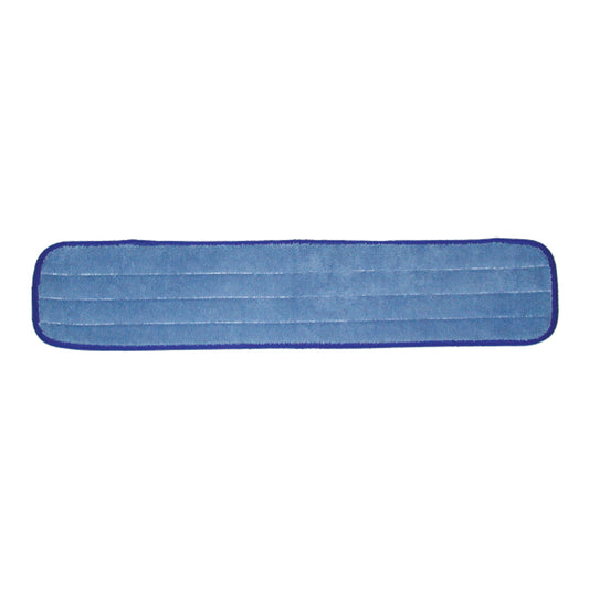 Wet Mop Pad, Velcro, HD Blue Microfiber, 5" x 48", (DROP SHIP ONLY from Golden Star, Inc. - $100 minimum order for prepaid freight outside the Continental U.S., $100 dollar minimum order inside the Continental U.S.)